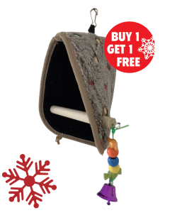 Parrot-Supplies Parrot Perch Hideaway Cosy Tent - Small - BOGOF.